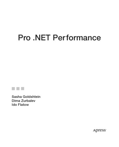 Pro .NET Performance