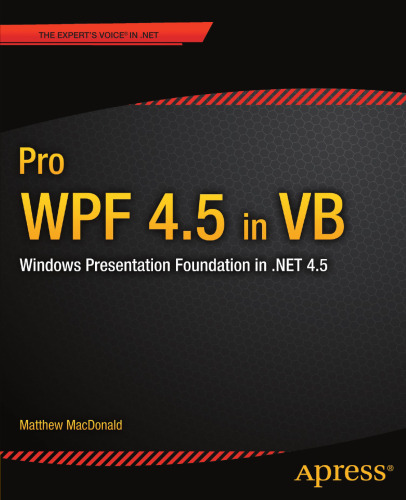 Pro WPF 4.5 in VB