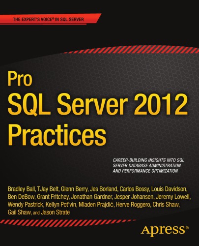 Pro SQL Server 2012 Practices