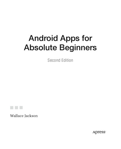 Android Apps for Absolute Beginners