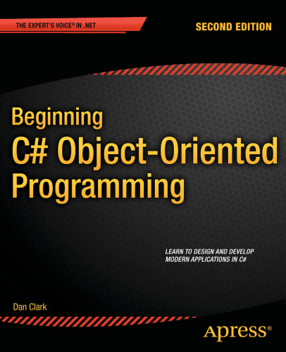Beginning C# object-oriented programming