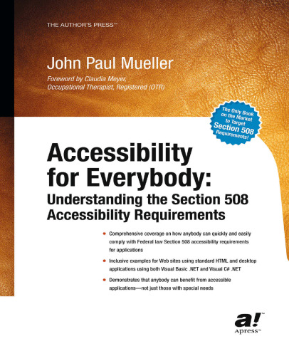 Accessibility for Everyone: Understanding the Section 508 Accessibility Requirements