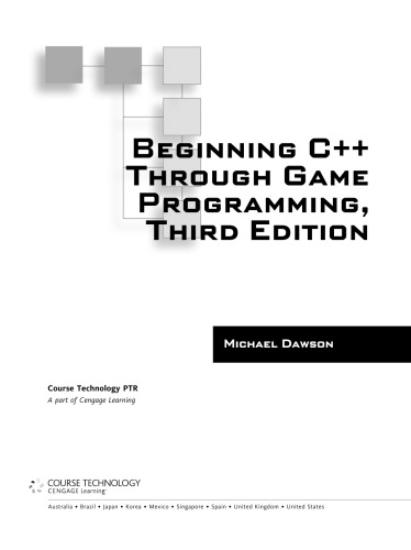 Beginning C++ through game programming
