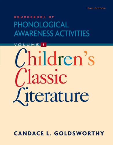 Sourcebook of phonological awareness activities