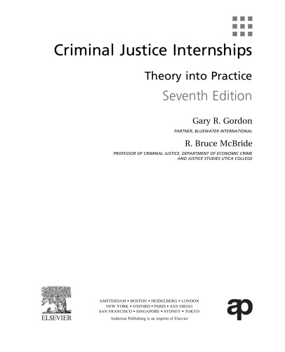 Criminal Justice Internships