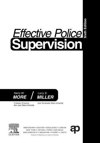 Effective Police Supervision