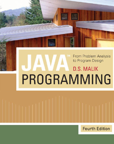 Java programming : frm problem analysis to program design