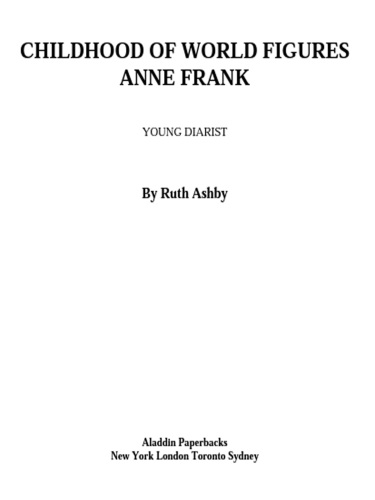 Anne Frank: Young Diarist