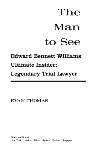 The Man to See
