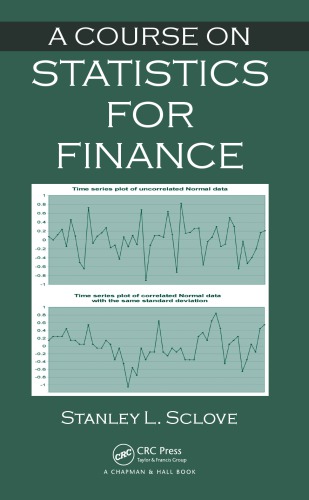 A Course on Statistics for Finance