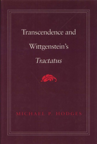 Transcendence and Wittgenstein's Tractatus