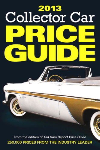 2013 Collector Car Price Guide