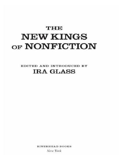 The New Kings of Nonfiction