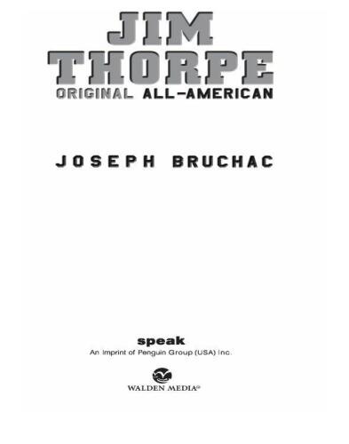Jim Thorpe, Original All-American