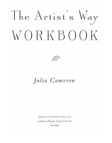 The Artist's Way Workbook