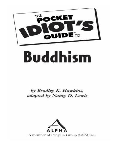 The Pocket Idiot's Guide to Buddhism