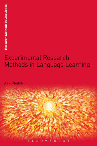 Experimental Research Methods in Language Learning: Research Methods in Linguistics