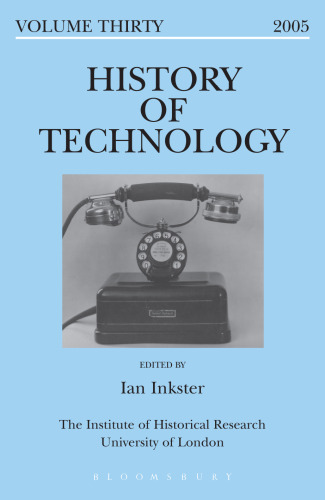 History of Technology Volume 30: Volume 30, 2011