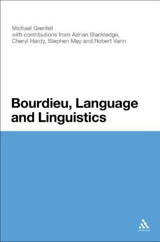 Bourdieu, language and linguistics