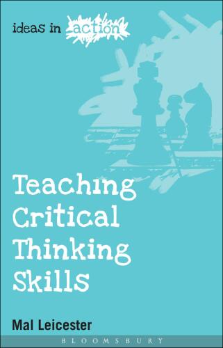 Teaching Critical Thinking Skills