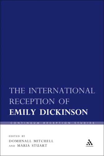 The International Reception of Emily Dickinson