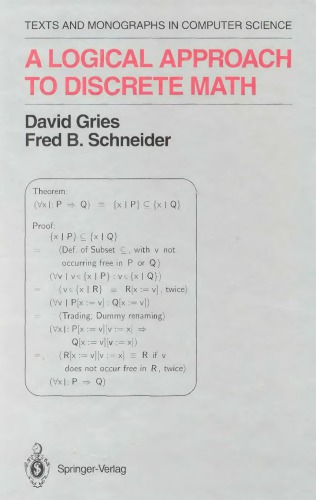 A logical approach to discrete math