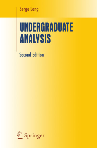 Undergraduate Analysis