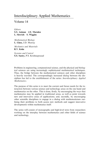 Diffusion and Ecological Problems: Modern Perspectives