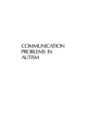 Communication Problems in Autism
