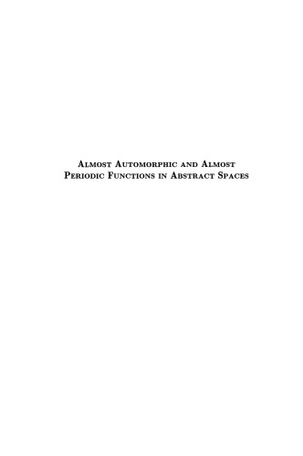 Almost Automorphic and Almost Periodic Functions in Abstract Spaces