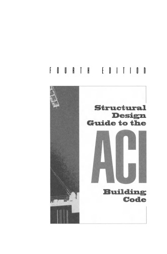 Structural Design Guide to the ACI Building Code