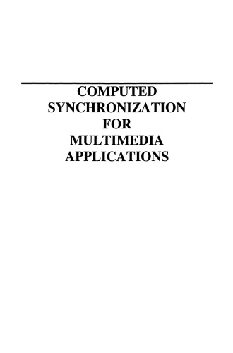 Computed Synchronization for Multimedia Applications
