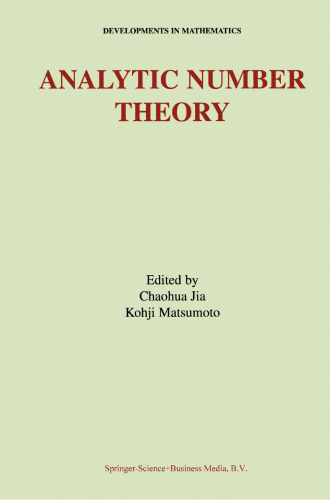 Analytic Number Theory