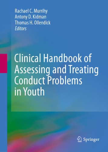Clinical Handbook of Assessing and Treating Conduct Problems in Youth