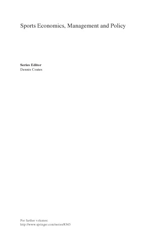 Violence and Aggression in Sporting Contests: Economics, History and Policy