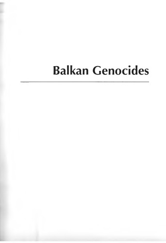 Balkan Genocides