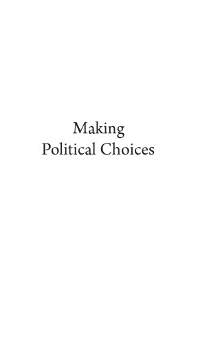Making Political Choices: Canada and the United States