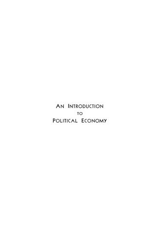 An Introduction to Political Economy