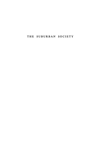 The Suburban Society