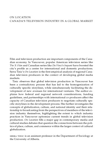On Location: Canada's Television Industry in a Global Market