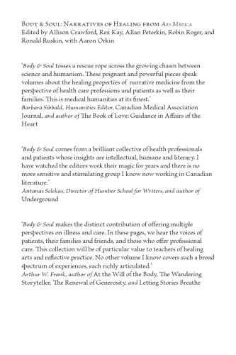 Body & Soul: Narratives of Healing from Ars Medica