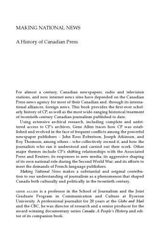 Making National News: A History of Canadian Press