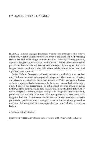 Italian Cultural Lineages