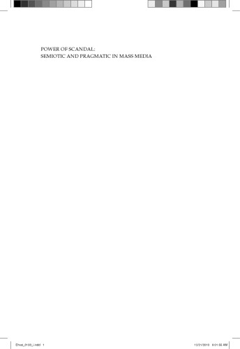 Power of Scandal: Semiotic and Pragmatic in Mass Media