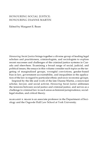 Honouring Social Justice