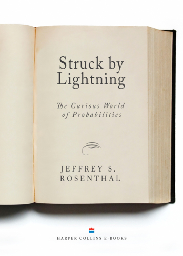 Struck by lightning: the curious world of probabilities