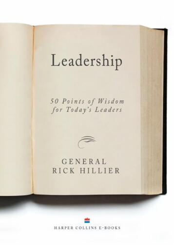 Leadership: 50 Points of Wisdom for Today's Leaders