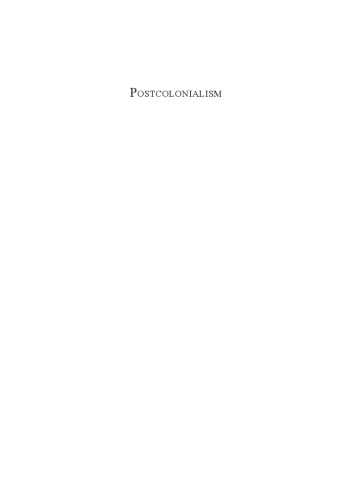 Postcolonialism : South/African Perspectives