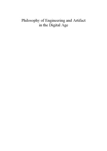 Philosophy of Engineering and Artifact in the Digital Age