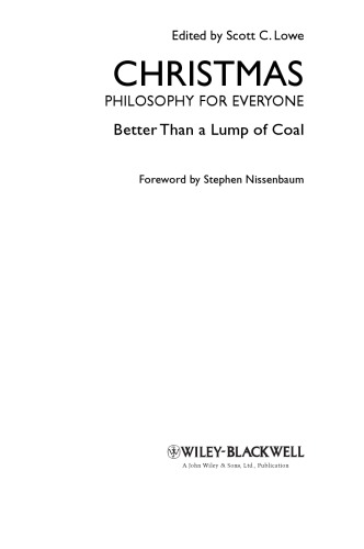 Christmas & philosophy: better than a lump of coal